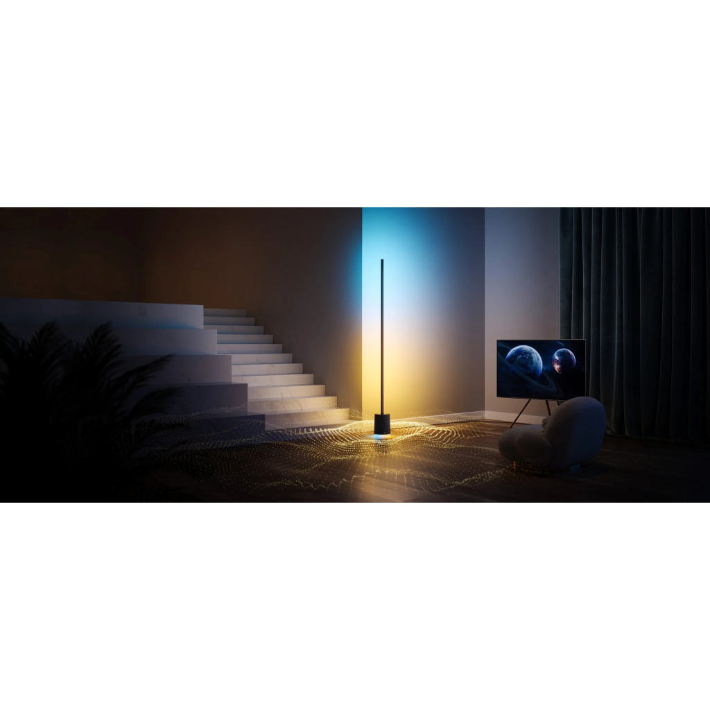 Торшер Govee H6079, 1500Lm, RGBICW, with speaker, WI-FI/Bluetooth, black (H6079312)