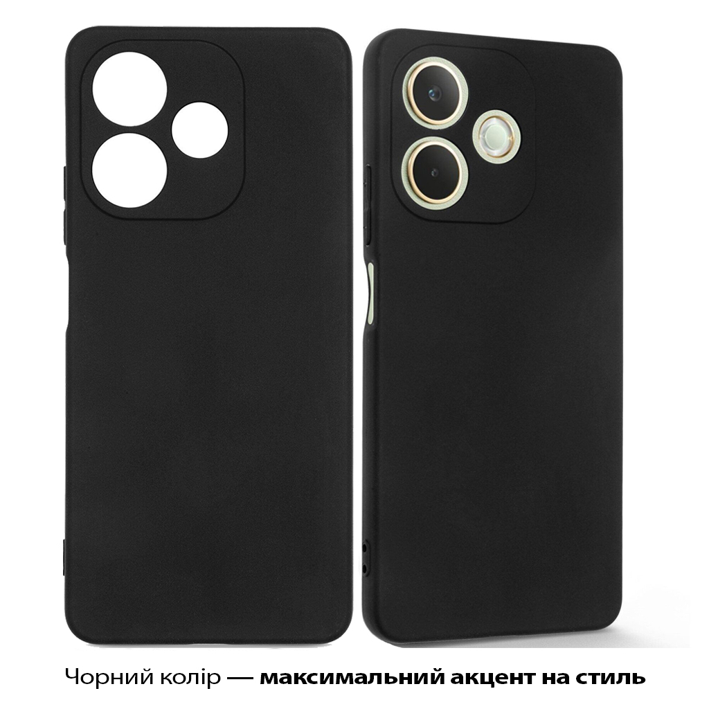 Чохол до мобільного телефона BeCover Silicone Oppo A5 Pro 4G/5G Black (713786) Чохол до мобільного телефона BeCover Silicone Oppo A5 Pro 4G/5G Black (713786)