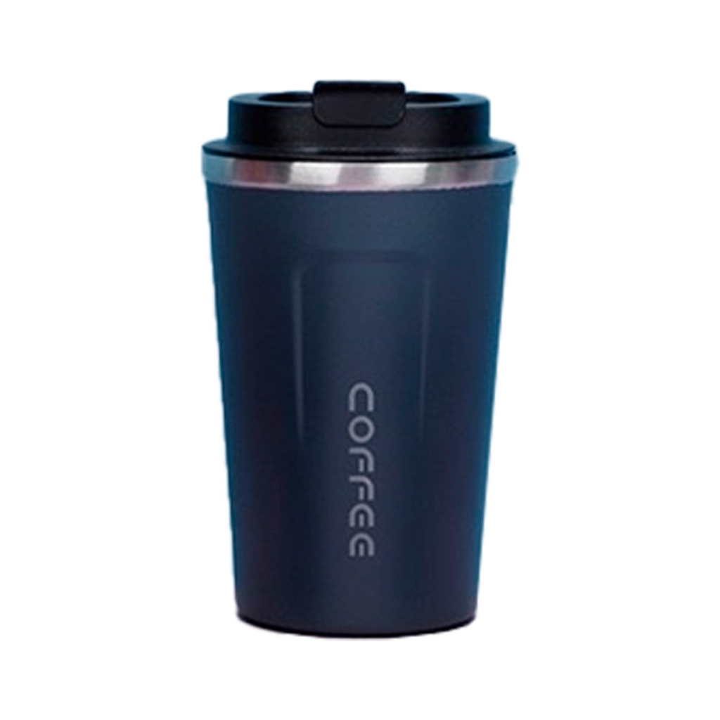 Термокружка Merlion MugCoffe 500 мл з відкидною кришкою, синя (MugCoffe-500Blue) Термокружка Merlion MugCoffe 500 мл з відкидною кришкою, синя (MugCoffe-500Blue)