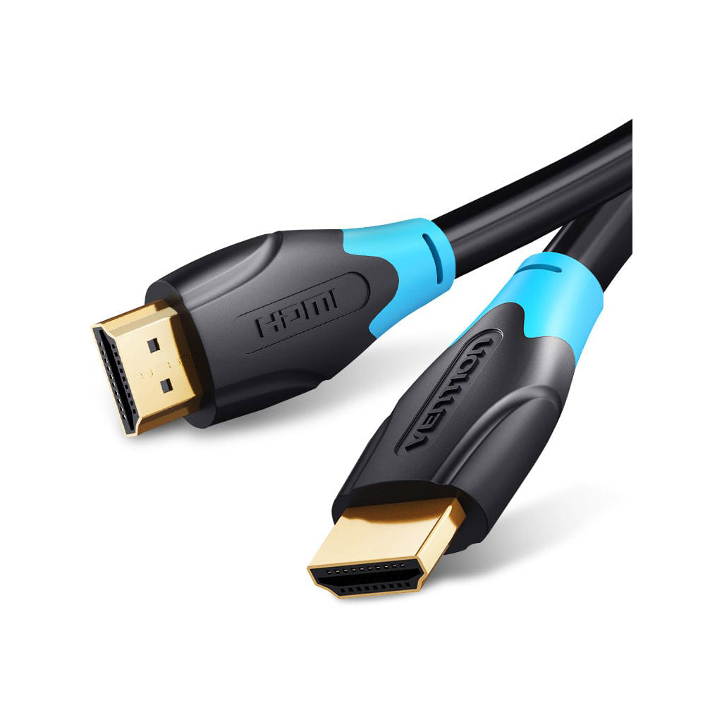 Кабель мультимедійний HDMI M to HDMI M 15.0m 4K30Hz black Vention (AACBN) Кабель мультимедійний HDMI M to HDMI M 15.0m 4K30Hz black Vention (AACBN)