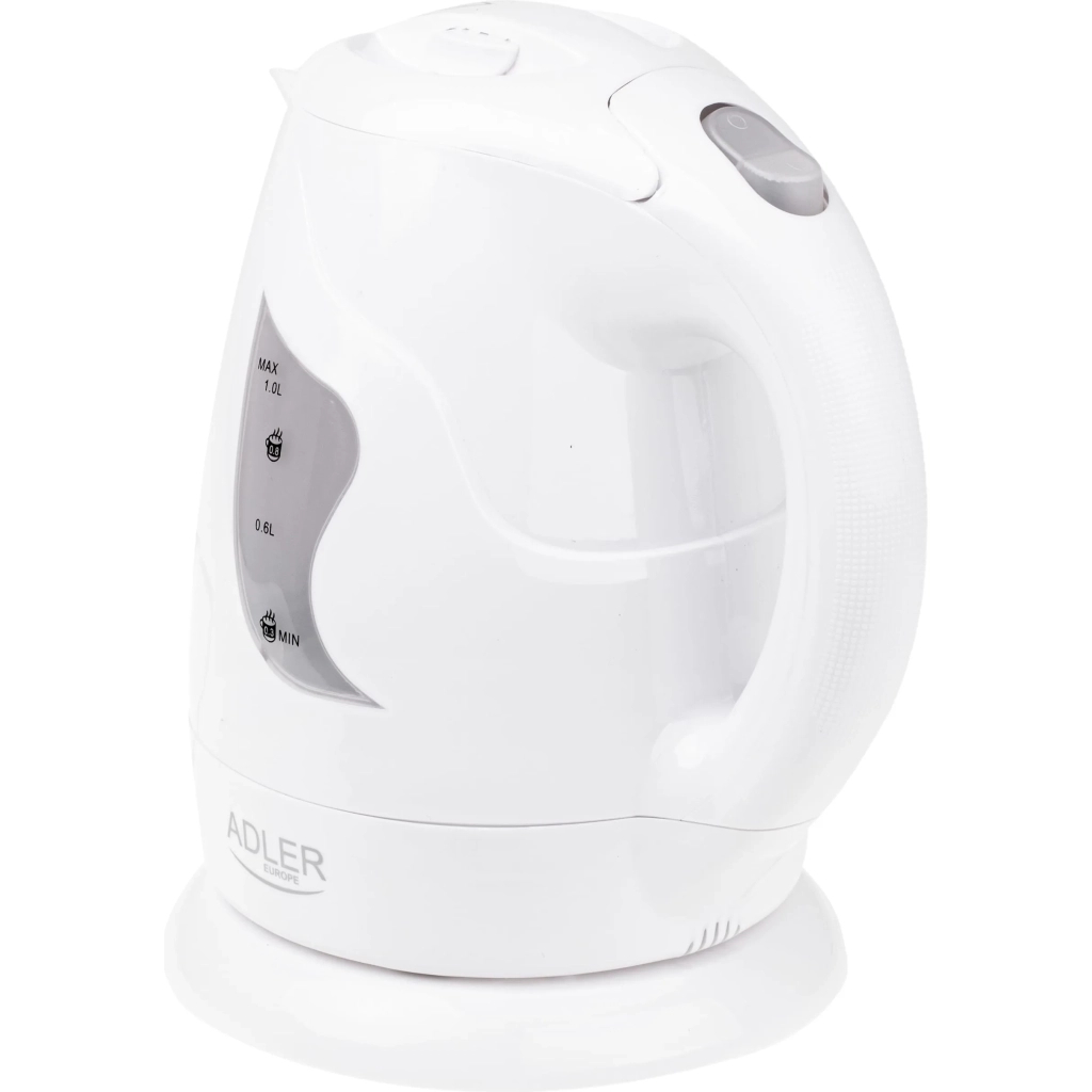 Електрочайник Adler AD 08 white