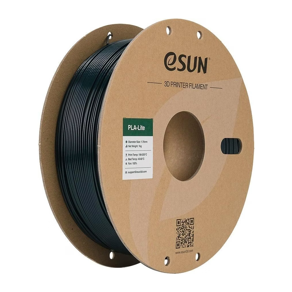 Пластик для 3D-принтера eSUN ePLA-LITE 1,75mm 1kg Green (EPLA-LITE-P175G1)