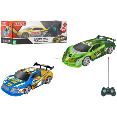 Радіокерована іграшка SPIDKO Sports car 122 7F 27Mhz, зелений (42287/3)