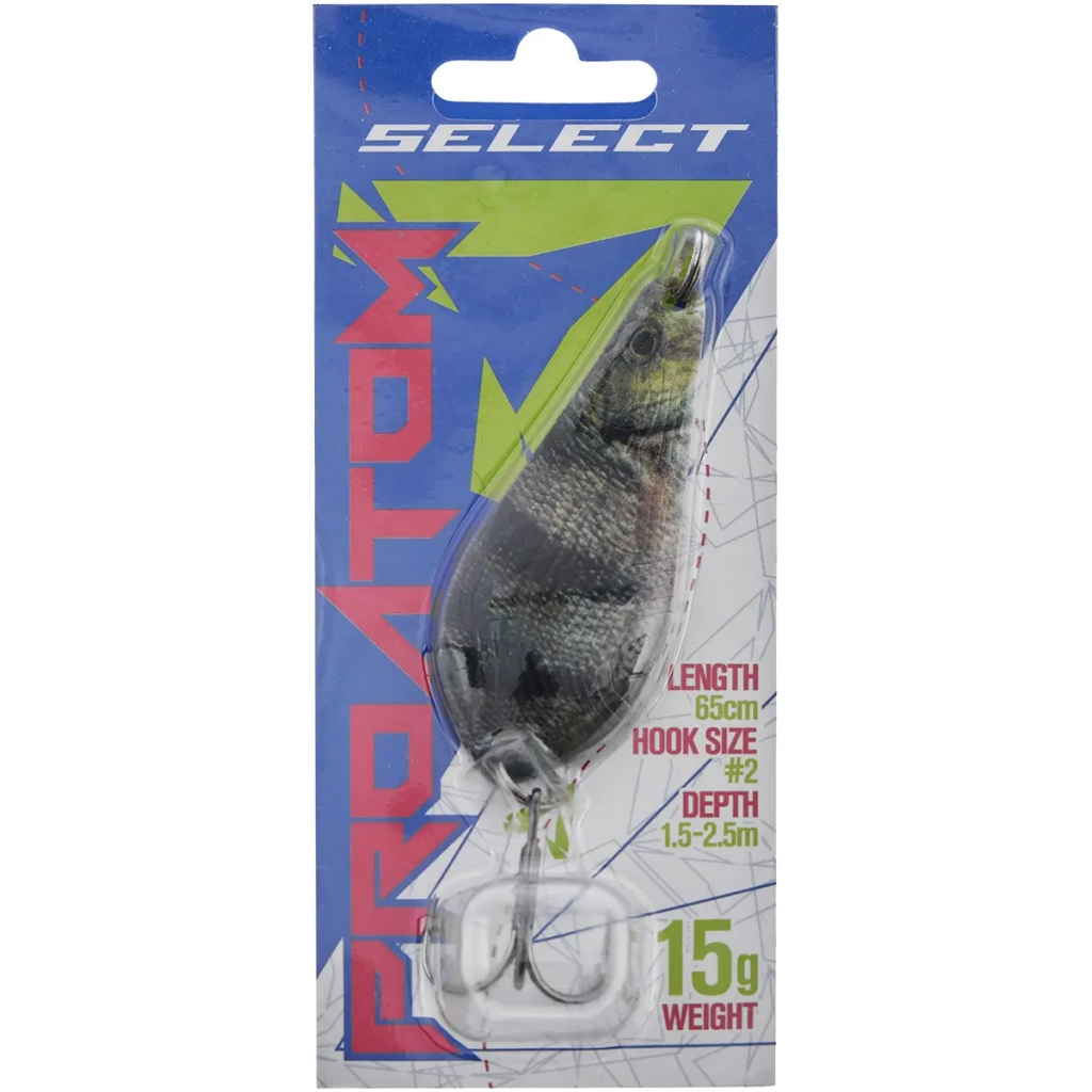 Блешня Select ProAtom 15.0g 65mm S49 (1870.74.12) Блешня Select ProAtom 15.0g 65mm S49 (1870.74.12)