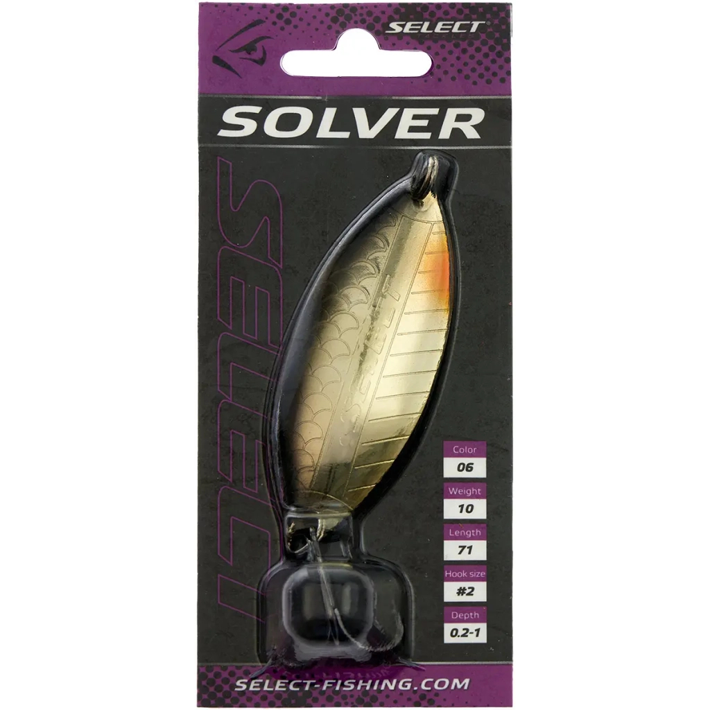 Блешня Select Solver 10.0g 71mm 06 (1870.67.94) Блешня Select Solver 10.0g 71mm 06 (1870.67.94)