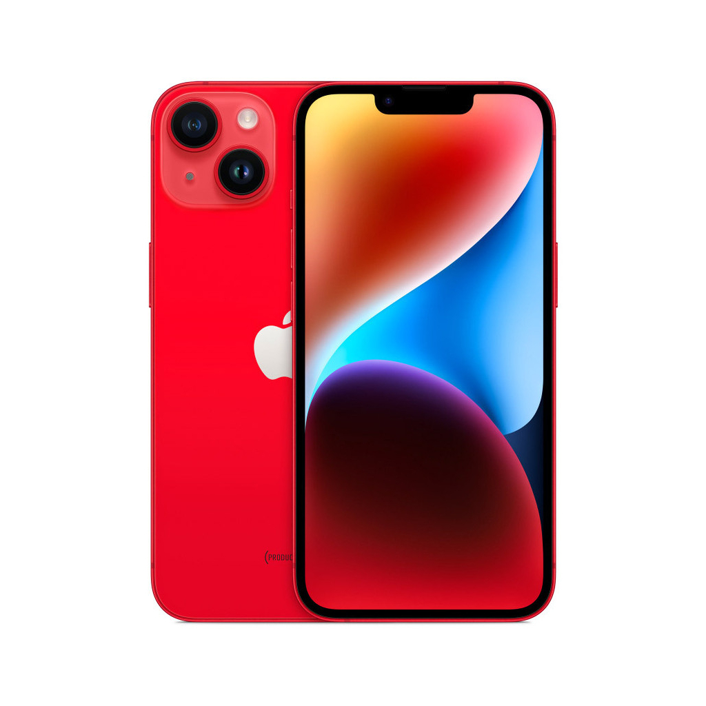 Мобільний телефон Apple iPhone 14 128Gb Red (Grade A) USED (iP14__12Red_A)