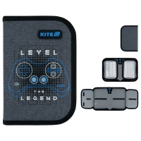 Пенал Kite Level UP 622, без наповнення, 1 відділення, 2 відвороти (K26-622-6)