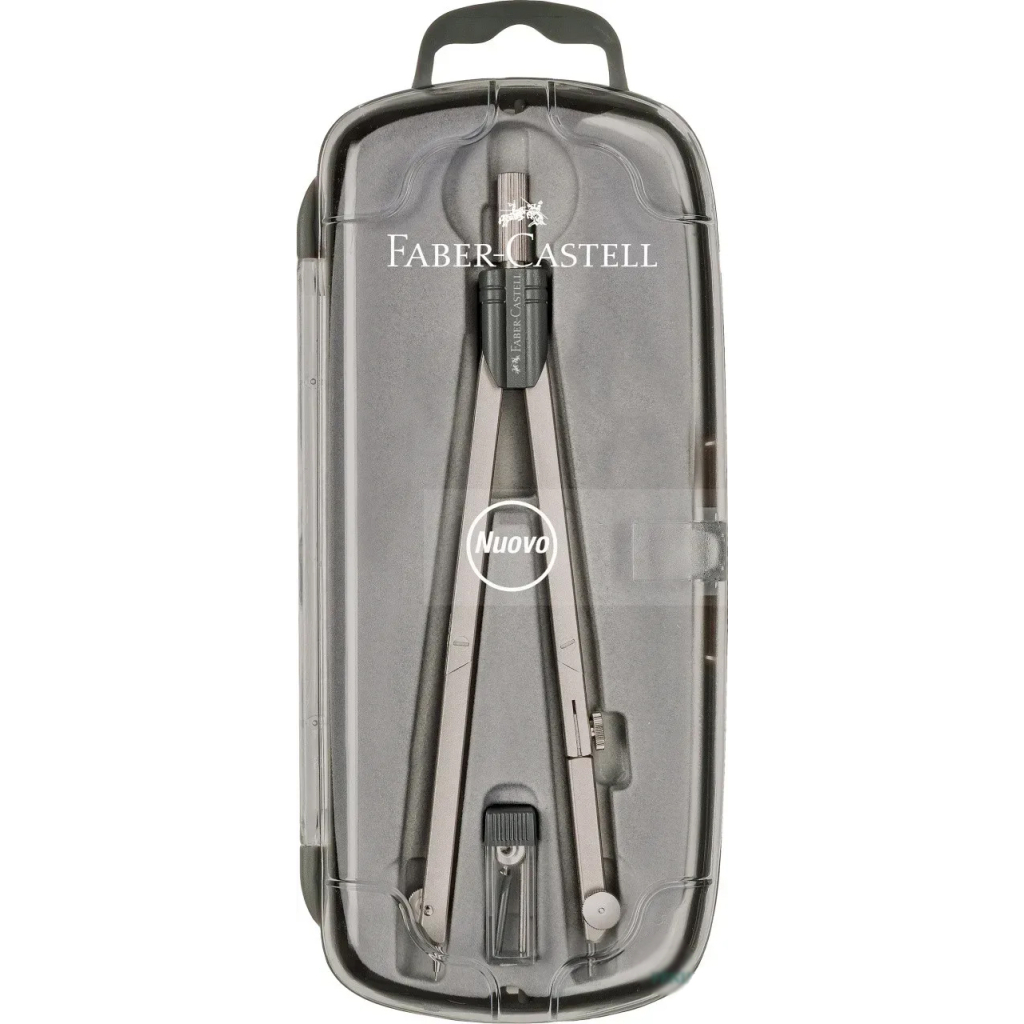 Циркуль Faber-Castell Compass brass "School" діаметр до 460 мм (31686)