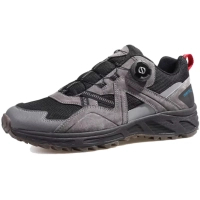 Humtto Men's Trekking Hiker Quick Lace Gray/Black 46 (110629A-2-46)