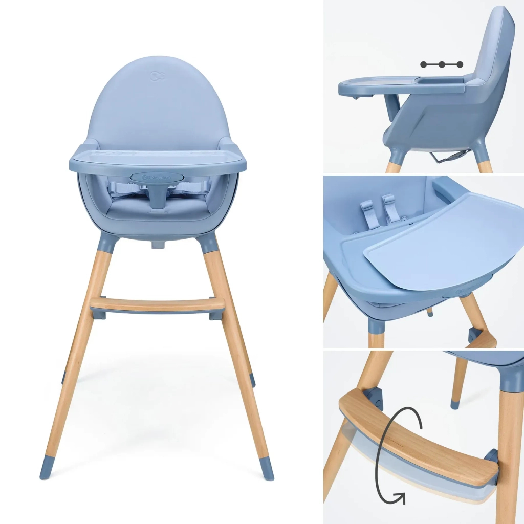 Стілець для годування Kinderkraft 2 в 1 Fini 2 Nordic Breeze (5902533929733) Стілець для годування Kinderkraft 2 в 1 Fini 2 Nordic Breeze (5902533929733)