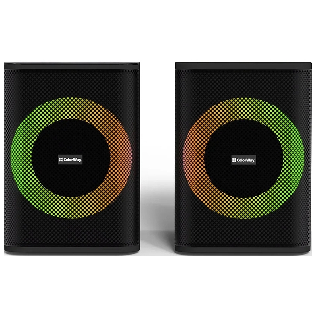 Акустична система ColorWay PulseRing 2.0 RGB USB Black (CW-SPU04BK) Акустична система ColorWay PulseRing 2.0 RGB USB Black (CW-SPU04BK)