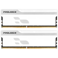 Computer memory module DDR4 16GB (2x8GB) 3200 MHz Onyx White Prologix (PRO16GB3200YW4K)