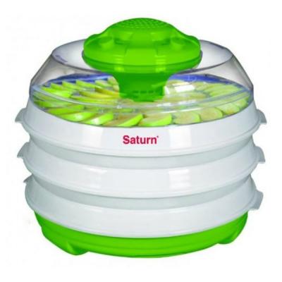 Сушка для овочів та фруктів Saturn ST-FP0112 Green-white Сушка для овочів та фруктів Saturn ST-FP0112 Green-white