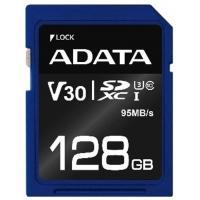 Карта пам'яті ADATA 128GB SDXC class 10 UHS-I U3 V30 (ASDX128GUI3V30S-R)