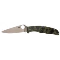 Knife Spyderco Endura 4 Flat Ground, camo (C10ZFPGR)