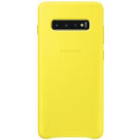 Чохол до мобільного телефона Samsung Galaxy S10+ (G975) Leather Cover Yellow (EF-VG975LYEGRU)