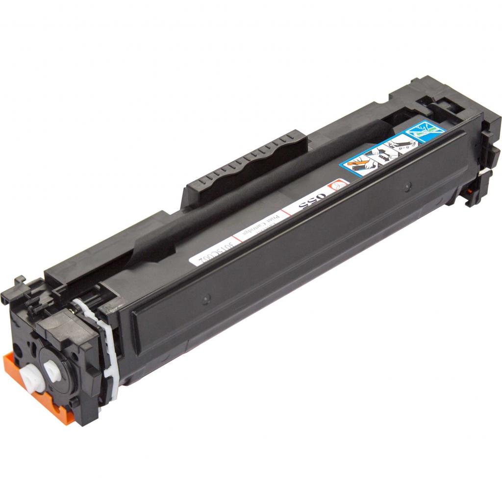 Картридж BASF Canon 055 MF-742Cdw аналог 3019C002 Cyan, without chip (KT-3019C002-WOC)