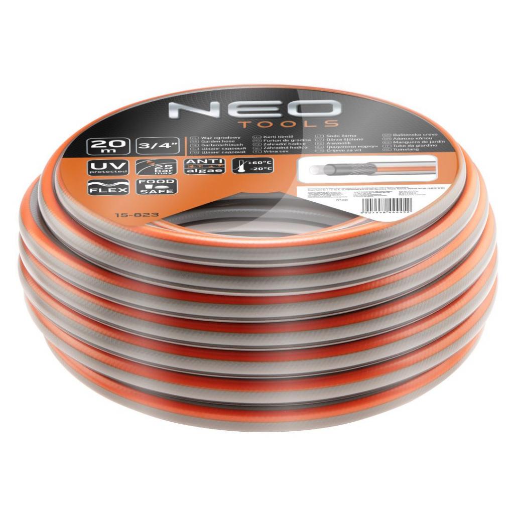 Шланг для поливу Neo Tools 3/4 "x 20 m, 4-шар. Optima (15-823)