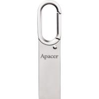USB флеш накопичувач Apacer 64GB AH13E Silver USB 2.0 (AP64GAH13ES-1)