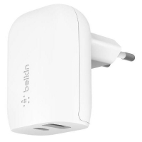 Зарядний пристрій Belkin Home Charger 32W DUAL (20W USB-C and 12W USB-A) (WCB008VFWH)