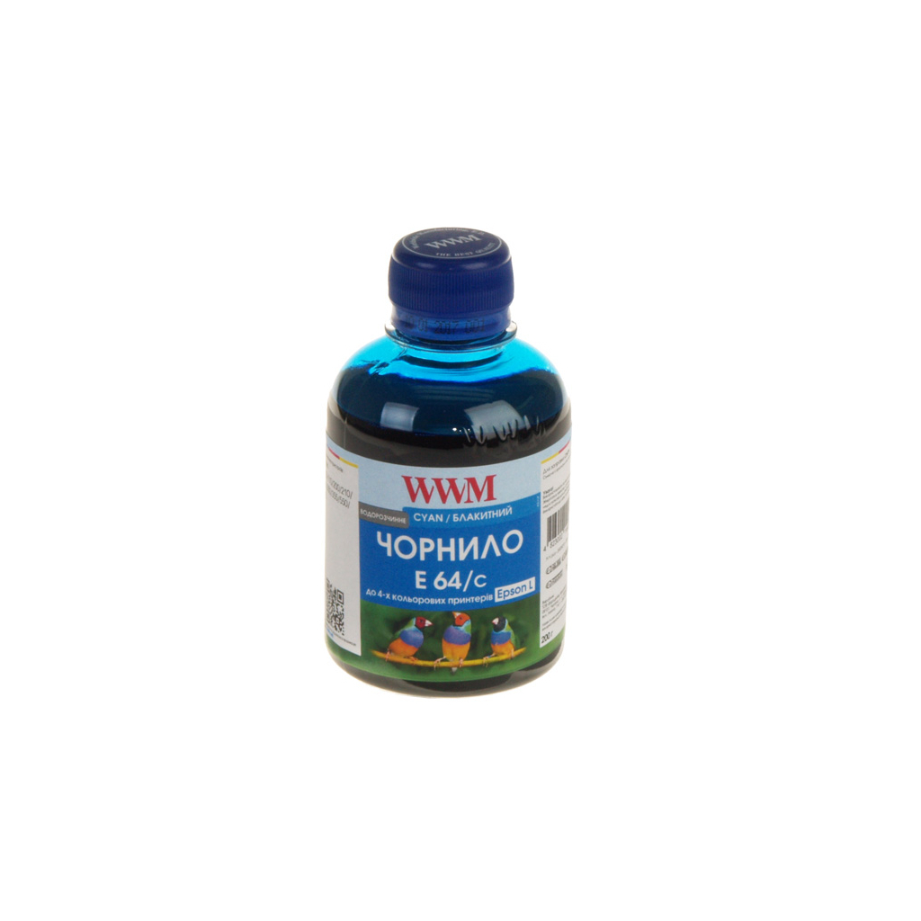 Чорнило WWM EPSON L110/L210/L355 Cyan (E64/C) Чорнило WWM EPSON L110/L210/L355 Cyan (E64/C)