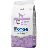 Dry food for cats Monge Cat Sterilized with the taste of chicken and salmon 400 g (8009470011921)