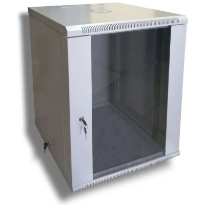 Wall cabinet Hypernet 15U 19" 600x450 (WMNC-15U-FLAT-AC)