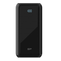 Батарея універсальна Silicon Power QS28 20000mAh PD/18W, QC3.0, Type-C, Micro-USB, 2*USB-A, bla (SP20KMAPBKQS280K)