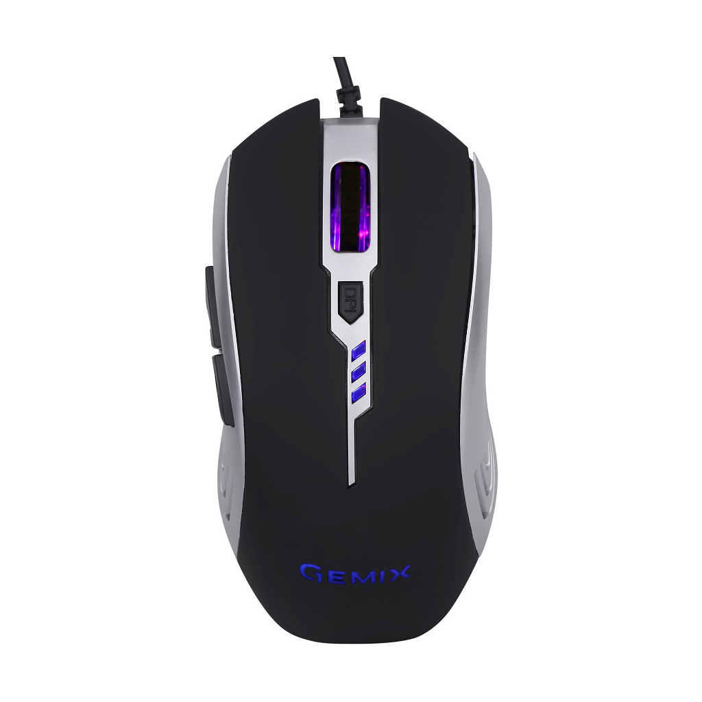 Мишка Gemix W100 USB Black/Gray + ігрова поверхня (W100Combo) Мишка Gemix W100 USB Black/Gray + ігрова поверхня (W100Combo)