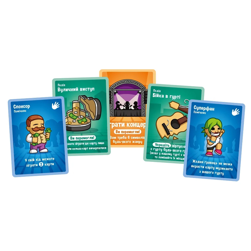 Настільна гра Lord of Boards Збери гурт (Band Grab) (LOB2221UA) Настільна гра Lord of Boards Збери гурт (Band Grab) (LOB2221UA)