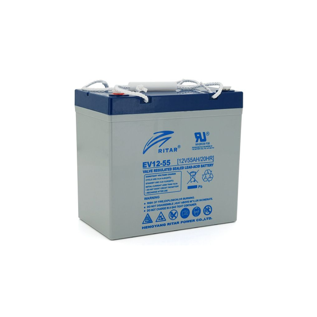 Батарея до ДБЖ Ritar EV12-55, 12V 55Ah (EV12-55) Батарея до ДБЖ Ritar EV12-55, 12V 55Ah (EV12-55)