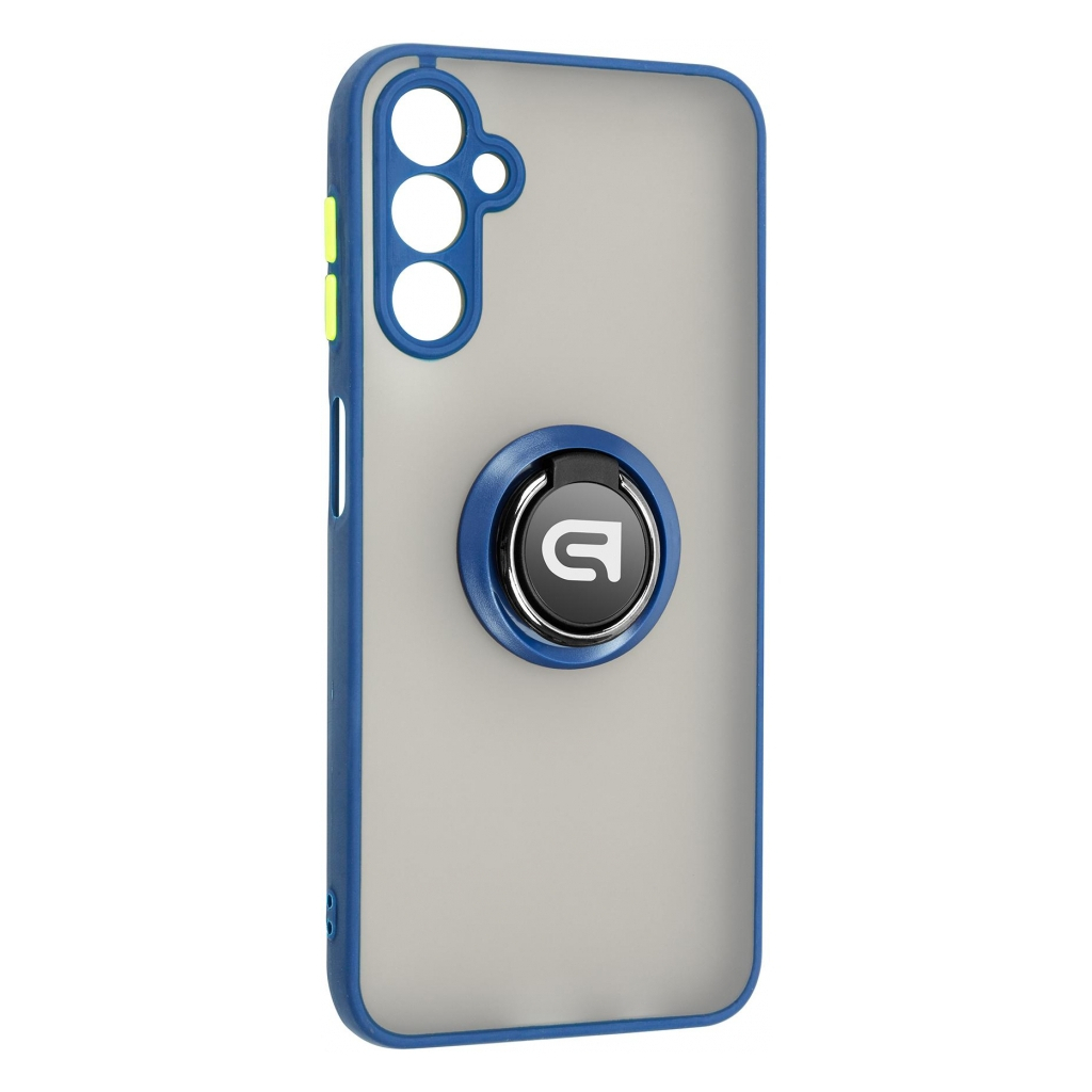 Чохол до мобільного телефона Armorstandart Frosted Matte Ring Samsung A14 4G / A14 5G Navy Blue (ARM68352) Чохол до мобільного телефона Armorstandart Frosted Matte Ring Samsung A14 4G / A14 5G Navy Blue (ARM68352)