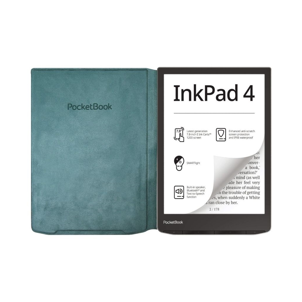 Чохол до електронної книги Pocketbook 743 Flip series Sea green (HN-FP-PU-743G-SG-CIS)