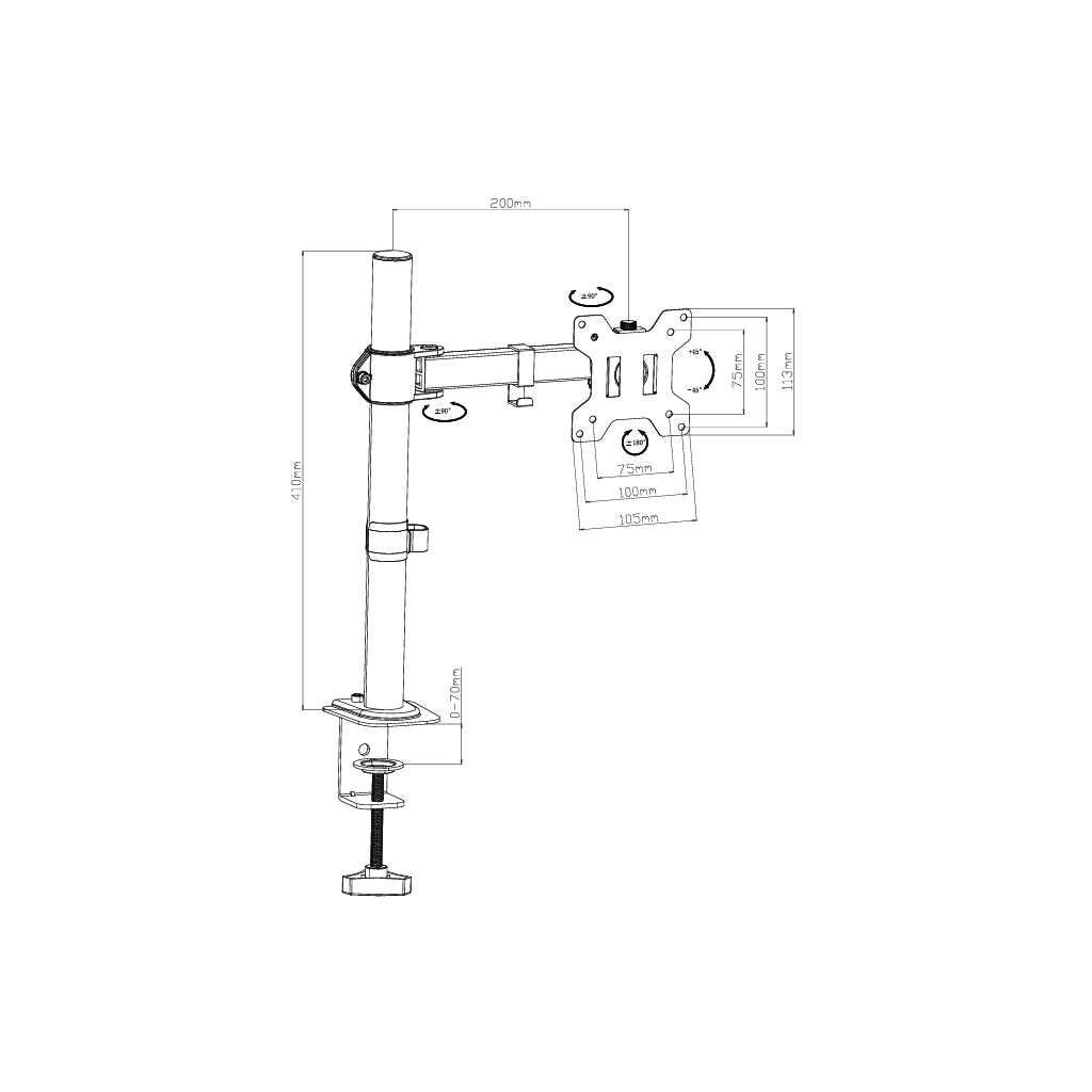Кронштейн Vinga TD31-1051
