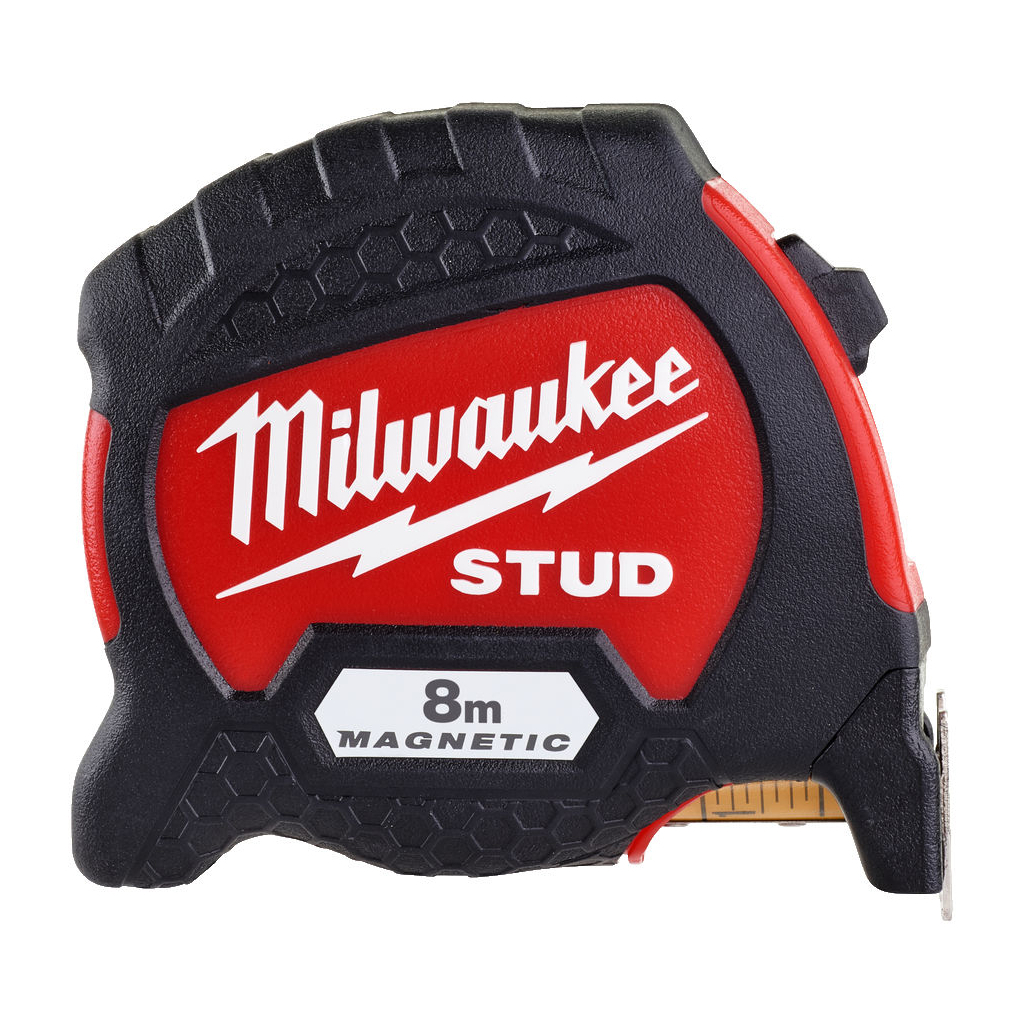 Рулетка Milwaukee магнітна STUD, 8м 33мм (4932471627)