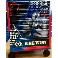 Візок для інструменту KING TONY 670x460x812 мм, 7 ящиків з гальмом (87434-7BUT)
