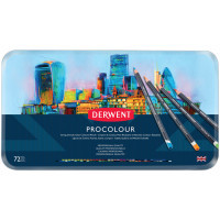 Colored pencils Derwent Procolour, 72 colors (5028252514675)