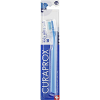 Children's toothbrush Curaprox CS Kids ultra soft d 0.09 mm (4-12 years) Blue (CS Kids-01)