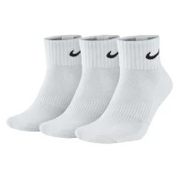Socks Nike U NK V CUSH ANKLE-3PR VALUE SX4926-101 46-50 3 pairs White (887232701116)
