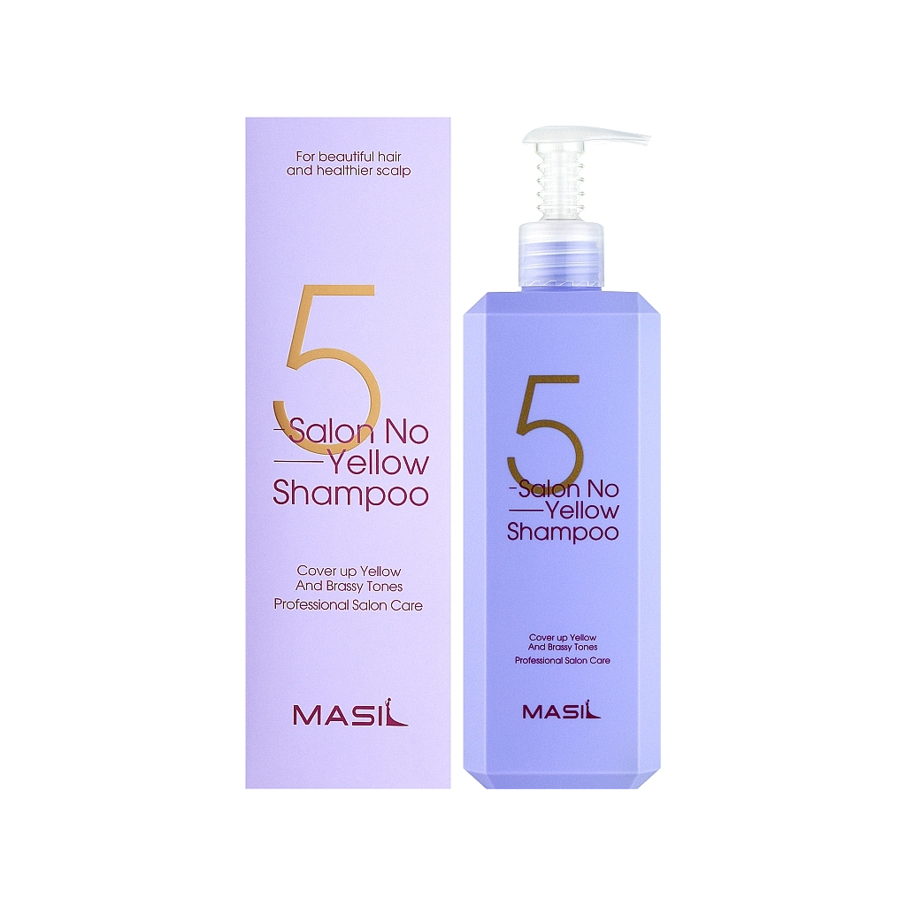 Шампунь Masil 5 Salon No Yellow Shampoo 500 мл (8809744061191)