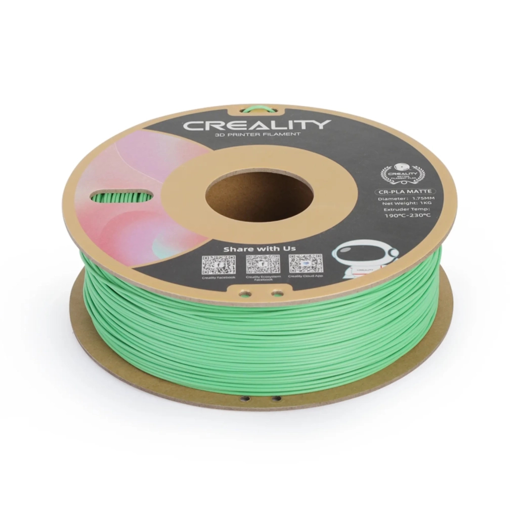 Пластик для 3D-принтера Creality PLA matte 1кг, 1.75мм, green avocado (3301010301) Пластик для 3D-принтера Creality PLA matte 1кг, 1.75мм, green avocado (3301010301)