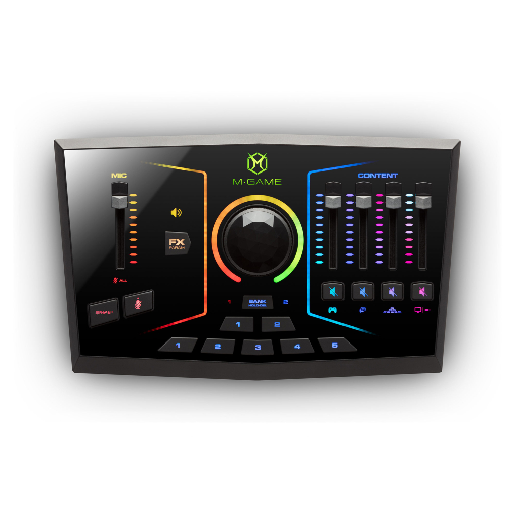Аудіоінтерфейс M-Game RGB Dual