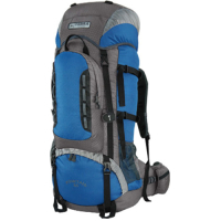 Tourist backpack Terra Incognita Mountain 65 blue / gray (4823081500278)