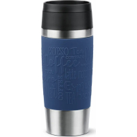 Thermal mug Tefal Travel Mug Classic, 360 ml, stainless steel, blue (N2020310)