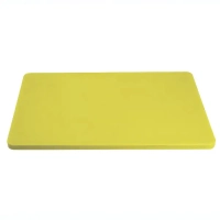 Cutting board FoREST series "Project line" 400 x 300 x 10 mm yellow (482431)