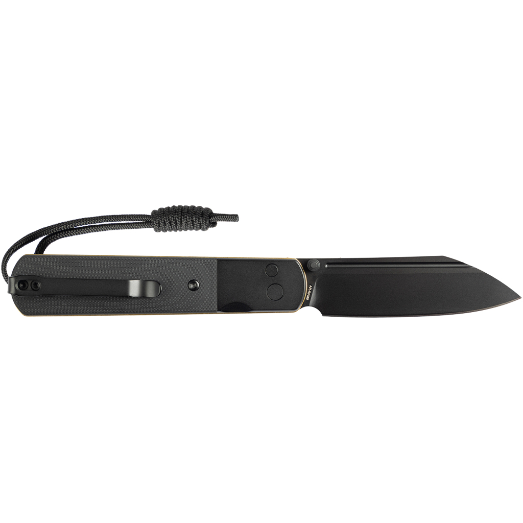 Ніж Artisan Holm AR-RPM9 Black PVD Steel+Black G10 Inlay Gold (1875P-BG)