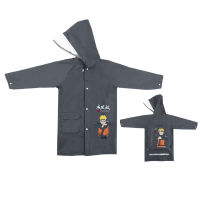 Дощовик дитячий Kite Naruto, M 130-145 см Сірий (NR24-2600M)