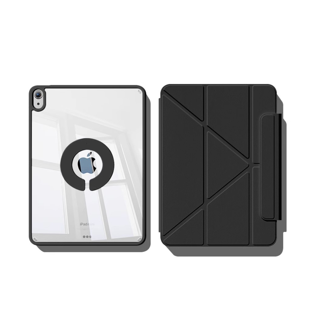 Чохол до планшета BeCover Ultra Slim Origami Flex Apple iPad Mini 7 2024 Black (712969)