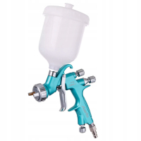 Auarita pneumatic paint sprayer LVMP upper plastic tank 600ml, 1.8mm (NOVA-1-1.8LM)