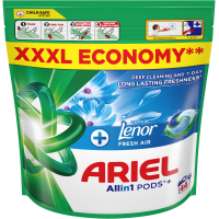 Capsules for washing Ariel Pods+ All-in-1 Touch of Lenor Touch of fresh air Lenor 44 pcs. (8700216765077)